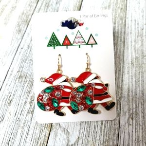 Santa Holiday Earrings